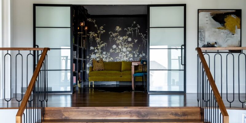 Utah entryway design featuring thoughtful finishes and a welcoming first impression.